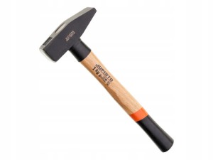 MŁOTEK ŚLUSARSKI 1000G, TRZONEK DREWNO HIKOROWE