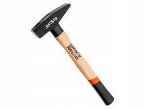 MŁOTEK ŚLUSARSKI 500G, TRZONEK DREWNO HIKOROWE