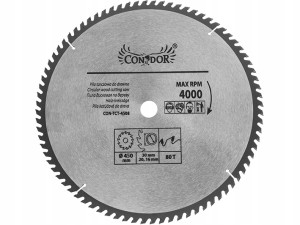 PIŁA TARCZOWA DO DREWNA 450MM X 80T