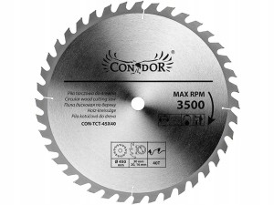 PIŁA TARCZOWA DO DREWNA 450MM X 40T