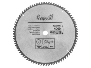 PIŁA TARCZOWA DO DREWNA 400MM X 80T