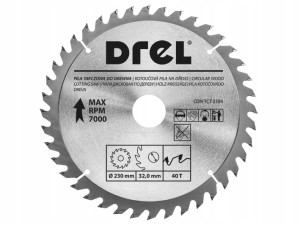 PIŁA TARCZOWA DO DREWNA 230MM X 40T