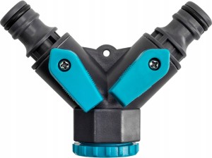 ROZDZIELACZ PODWÓJNY DO WĘŻA OGRODOWEGO