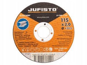 TARCZA DO CIĘCIA STALI METALU 115 x 2.0 x 22.2