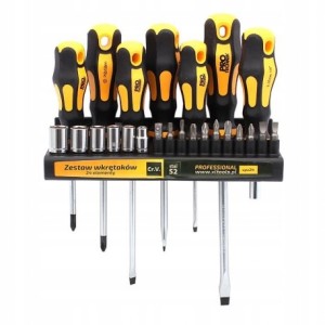 WKRĘTAKI PRO-TECHNIK UTW.S2 24CZ PŁ PH +NASADKI