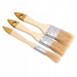 PĘDZEL UNIWERSALNY ZESTAW 3 SZT. 3 PŁASKIE