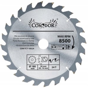 PIŁA TARCZOWA DO DREWNA WIDIA 40 ZĘBÓW 450mm