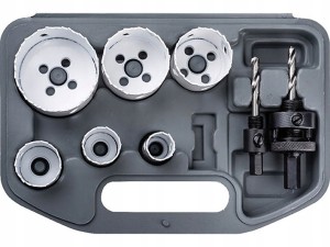 ZESTAW OTWORNIC ADAPTERÓW BIMETALOWYCH 19-57mm