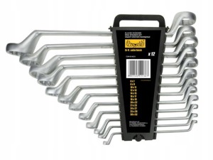 ZESTAW KLUCZY KLUCZE OCZKOWE GŁĘBOKO OSADZONE 6-32