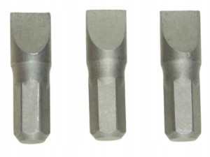 KOŃCÓWKI WKRĘTAKOWE PŁASKIE SL 8,0 x 25 MM, 3 SZT