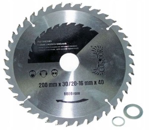 TARCZA DO PILARKI WIDIOWA 400 x 30 mm, 40T