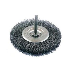 SZCZOTKA NA WIERTARKĘ DRUCIANA 80MM TARCZOWA KRAJ