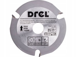 TARCZA DO PILARKI WIDIOWA 115 x 22.2 mm, 3T