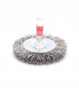 SZCZOTKA NA WIERTARKĘ DRUCIANA 40MM TARCZOWA