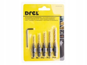 ZESTAW WIERTEŁ WIERTŁA DO KONFIRMATÓW 6,0-14,0