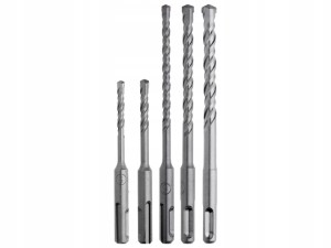 ZESTAW WIERTEŁ DO BETONU SDS PLUS 5,0-10,0 5SZT