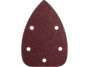 PAPIERY ŚCIERNE DELTA NA RZEP 98 x 140, P80, 5 SZT