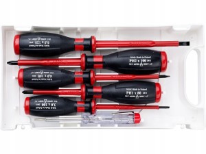 ZESTAW WKRĘTAKÓW IZOLOWANYCH SOFT TOUCH 6SZT