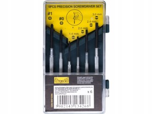 ZESTAW WKRĘTAKÓW PRECYZYJNYCH WKRĘTAK 11szt