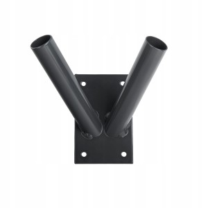 UCHWYT NA FLAGĘ DO FLAG PODWÓJNY GRAFIT