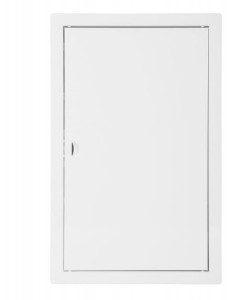 DRZWICZKI REWIZYJNE 30x60 METALOWE BIAŁE ZATRZASK 