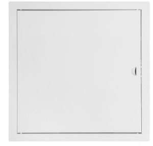 DRZWICZKI REWIZYJNE 50x50 METALOWE BIAŁE ZATRZASK 