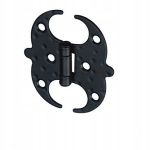 ZAWIAS 553 AMIG 125 MM OZDOBNY CZARNY