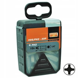 KOŃCÓWKI BIT BAHCO STANDARD PH1 25MM 30SZT