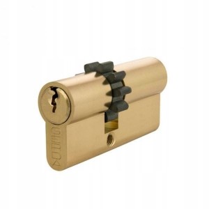 WKŁADKA DRZWIOWA GERDA 30/40 Z MOSIĄDZ WK E1 Z ZĘBATKĄ