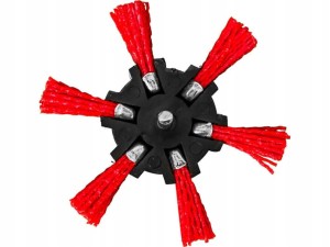 SZCZOTKA NYLONOWA 100 mm TRZPIEŃ 6 mm WŁÓKNA 27 mm