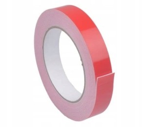 TAŚMA KLEJĄCA PIANKOWA DWUSTRONNA MOCNA 25mm 5m