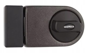 ZAMEK NAWIERZCHNIOWY DRZWIOWY ZN 200 GRAFIT GERDA