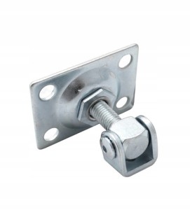 ZAWIAS BRAMOWY REGULOWANY DO PRZYKRĘCENIA M12 PODSTAWA 55x75x3mm