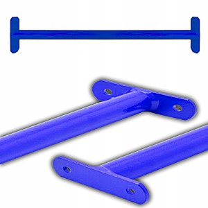 METALOWY UCHWYT DRĄŻEK NA OGRODOWĄ SIŁOWNIE PLAC ZABAW 125CM NIEBIESKI