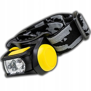 LATARKA CZOŁOWA 1W SMD LED 3xAA 120lm ZASIĘG 30M CZAS PRACY 10H WYTRZYMAŁA