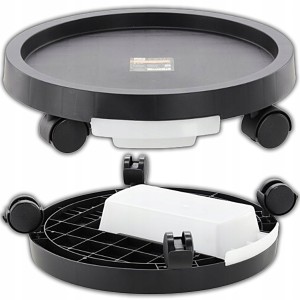 PODSTAWKA TRANSPORTOWA POD DONICZKĘ OKRĄGŁA NA KÓŁKACH FI 40 CM MAX 40KG