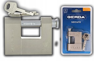 KŁÓDKA TRZPIENIOWA WZMOCNIONA GERDA KSWT 80MM NIKIEL SATYNA HARTOWANY PAŁĄK