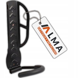 WIESZAK ROWEROWY NA ŚCIANE 26x9.5cm HAK ŚCIENNY UDŹWIG DO 30 KG SOLIDNY