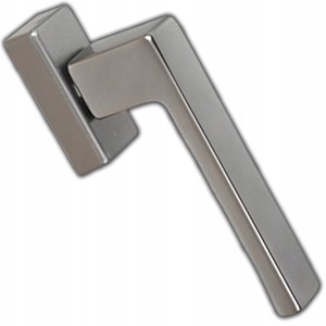 KLAMKA OKIENNA DO OKNA HOPPE TOULON SECUSTIK TRZPIEŃ REG 32-42 MM ALUMINIUM