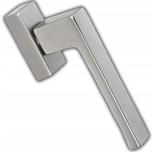 KLAMKA OKIENNA DO OKNA HOPPE TOULON SECUSTIK TRZPIEŃ REG 32-42 MM ALUMINIUM