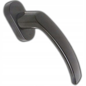 KLAMKA OKIENNA DO OKNA ZATRZASKOWA 8 POZYCYJNA TRZPIEŃ L-35MM BRĄZ