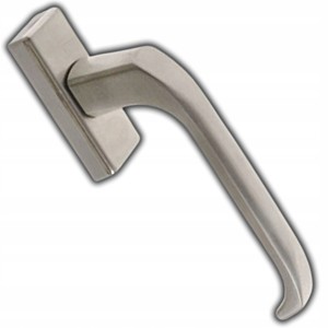 KLAMKA OKIENNA DO OKNA ZNAL 8 POZYCYJNA TRZPIEŃ L-35MM KOLOR INOX