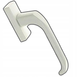 KLAMKA OKIENNA DO OKNA ZNAL 8 POZYCYJNA TRZPIEŃ L-32MM BIAŁA