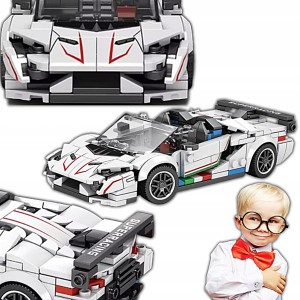 KLOCKI TECHNICZNE MODEL DO SKŁADANIA SPORTOWY SAMOCHÓD KABRIOLET 348 pcs