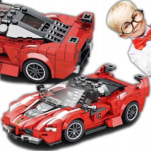 KLOCKI TECHNICZNE MODEL DO ZŁOŻENIA SPORTOWY SAMOCHÓD KABRIOLET 360 ELEMENT