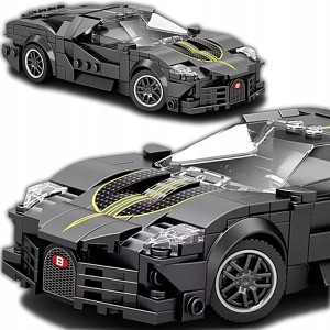 KLOCKI TECHNICZNE MODEL DO ZŁOŻENIA SAMOCHÓD HIPERAUTO LUKSUS 298 ELEMENTY