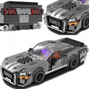 KLOCKI TECHNICZNE MODEL DO ZŁOŻENIA SPORTOWY SAMOCHÓD Z LAT 60 437 ELEMENTY