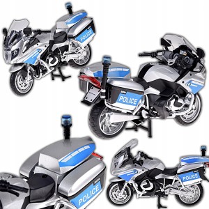 MOTOCYKL MODEK KOLEKCJONERSKI MOTOCYKLA POLICYJNEGO BMW R1250 RT-P 1:12