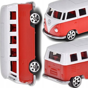 METALOWE AUTKO LICENCJONOWANE SAMOCHÓD VOLKSWAGEN 1:56 RESORÓWKA RESORAK