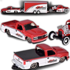 SAMOCHÓD LICENCJONOWANE AUTO METALOWE Chevrolet 454 SS Pick-up SKALA 1:64